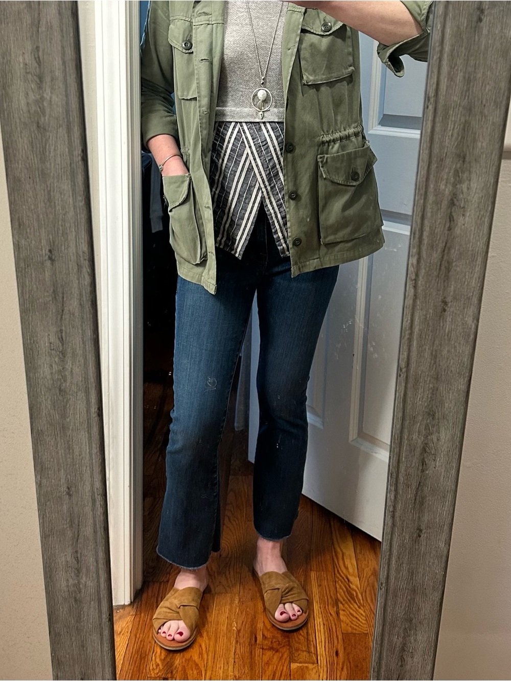 Frame Le Crop Mini Boot Stretch Jeans - Picture 5 of 16